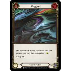 FaB Löskort: Welcome to Rathe Unlimited: Sloggism (Blue)