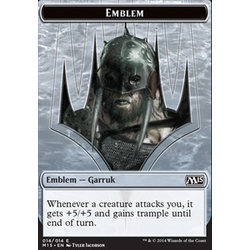 Magic löskort: Magic 2015: Emblem Garruk, Apex Predator