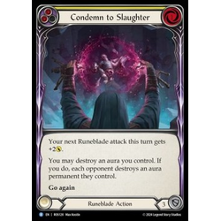 FaB Löskort: Rosetta: Condemn to Slaughter (Yellow) (Rainbow Foil)