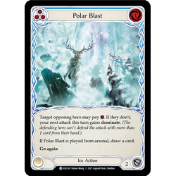 FaB Löskort: Tales of Aria 1st Edition: Polar Blast (Blue)