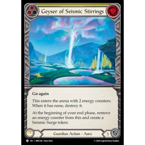 FaB Löskort: Mastery Pack: Guardian: Geyser of Seismic Stirrings (Yellow)