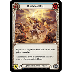 FaB Löskort: Monarch Unlimited: Battlefield Blitz (Blue) (Rainbow Foil)