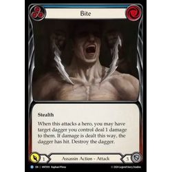 FaB Löskort: The Hunted: Bite (Blue) (Rainbow Foil)