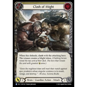 FaB Löskort: Heavy Hitters: Clash of Might (Yellow)