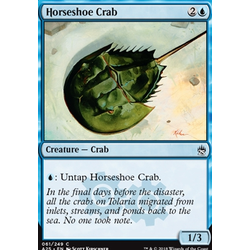 Magic löskort: Masters 25: Horseshoe Crab (Foil)