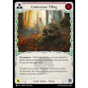 FaB Löskort: Rosetta: Cadaverous Tilling (Red)