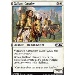 Magic löskort: Core Set 2019: Gallant Cavalry