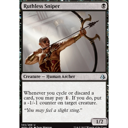 Magic löskort: Amonkhet: Ruthless Sniper