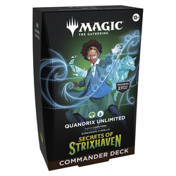 Magic The Gathering: Secrets of Strixhaven Commander Deck - Quandrix Unlimited