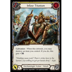 FaB Löskort: Bright Lights: Infuse Titanium (Yellow)