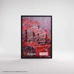 Card Sleeves Standard Art "Magic: The Gathering Spider-Man Mountain" (105) (GameGenic)