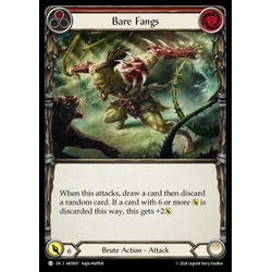 FaB Löskort: Armory Deck: Kayo: Bare Fangs (Red)
