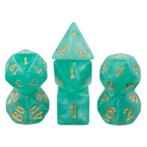 Vaettir Workshop: 7-Die Set Mint Green