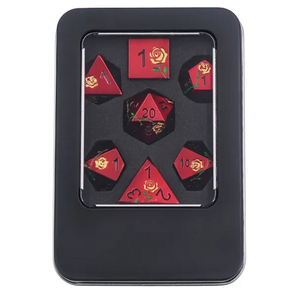 Vaettir Workshop: Metal 7-Die Set Rose – Luxury Red