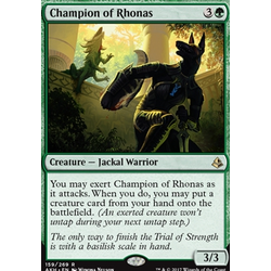 Magic löskort: Amonkhet: Champion of Rhonas