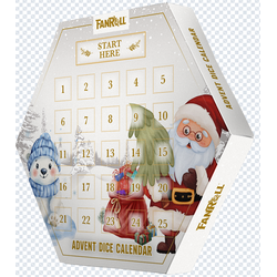 Metallic Dice Advent Dice Calendar 2026