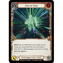 FaB Löskort: Arcane Rising Unlimited: Zero to Sixty (Red)