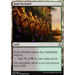 Magic löskort: Amonkhet: Foul Orchard