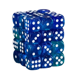 Vaettir Workshop: D6 Dice Cube 12mm Meteor Storms (36)