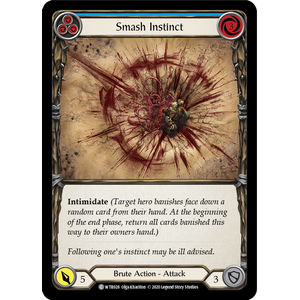 FaB Löskort: Welcome to Rathe Unlimited: Smash Instinct (Blue) (Rainbow Foil)