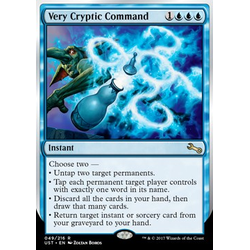 Magic löskort: Unstable: Very Cryptic Command (V.4)