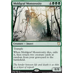 Magic löskort: Commander 2018: Moldgraf Monstrosity
