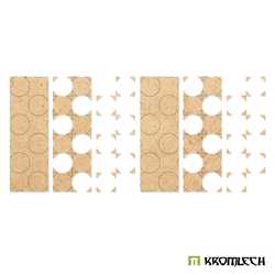 Heavy Infantry 6x2 Round 32 mm Base Adapter Trays (2)