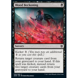 Magic löskort: Zendikar Rising: Blood Beckoning