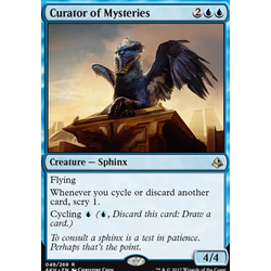 Magic löskort: Amonkhet: Curator of Mysteries