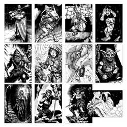 Shadowdark: Premade Character Cards