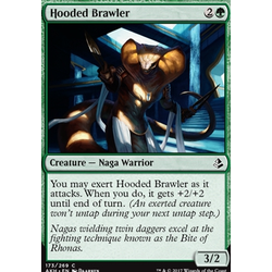 Magic löskort: Amonkhet: Hooded Brawler