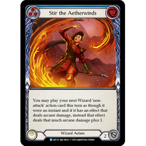 FaB Löskort: Arcane Rising Unlimited: Stir the Aetherwinds (Blue)