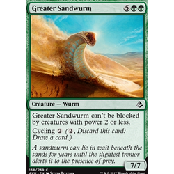 Magic löskort: Amonkhet: Greater Sandwurm