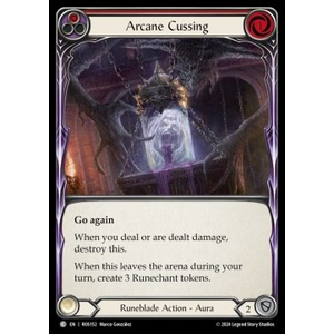 FaB Löskort: Rosetta: Arcane Cussing (Red) (Rainbow Foil)