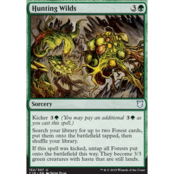 Magic löskort: Commander 2018: Hunting Wilds