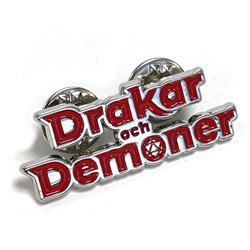 Drakar och Demoner-Pin/emblem