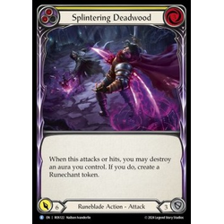 FaB Löskort: Rosetta: Splintering Deadwood (Yellow) (Rainbow Foil)