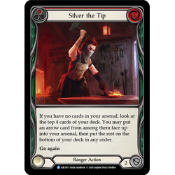 FaB Löskort: Arcane Rising Unlimited: Silver the Tip (Red)