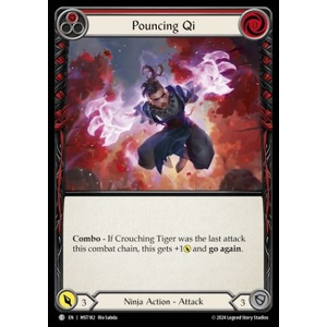 FaB Löskort: Part the Mistveil: Pouncing Qi (Red)