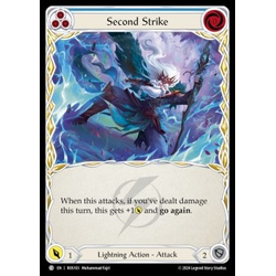 FaB Löskort: Rosetta: Second Strike (Blue) (Rainbow Foil)