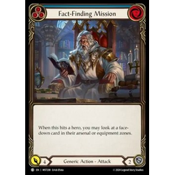 FaB Löskort: Part the Mistveil: Fact-Finding Mission (Blue) (Rainbow Foil)