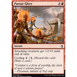 Magic löskort: Amonkhet: Pursue Glory