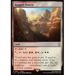 Magic löskort: Magic: The Gathering - FINAL FANTASY: Commander: Rugged Prairie