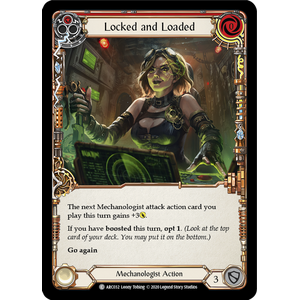 FaB Löskort: Arcane Rising Unlimited: Locked and Loaded (Red)