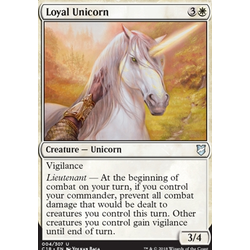 Magic löskort: Commander 2018: Loyal Unicorn