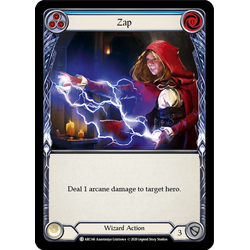 FaB Löskort: Arcane Rising Unlimited: Zap (Blue)