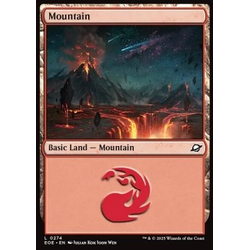Magic löskort: Edge of Eternities: Mountain (V.3)