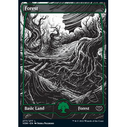 Magic löskort: Innistrad: Crimson Vow: Forest (v.2)