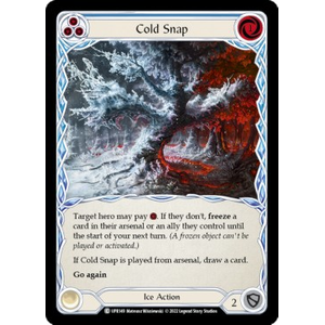 FaB Löskort: Uprising: Cold Snap (Blue)