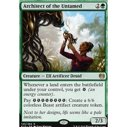 Magic löskort: Kaladesh: Architect of the Untamed (Foil)